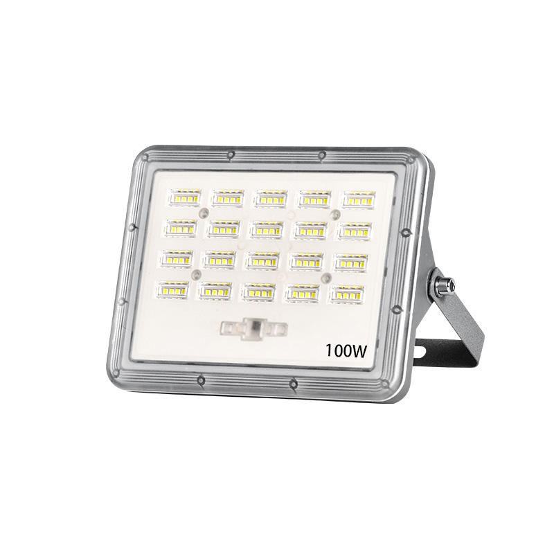 60W 100W 200W 300W LED ضوء فيضانات الحديقة الشمسية