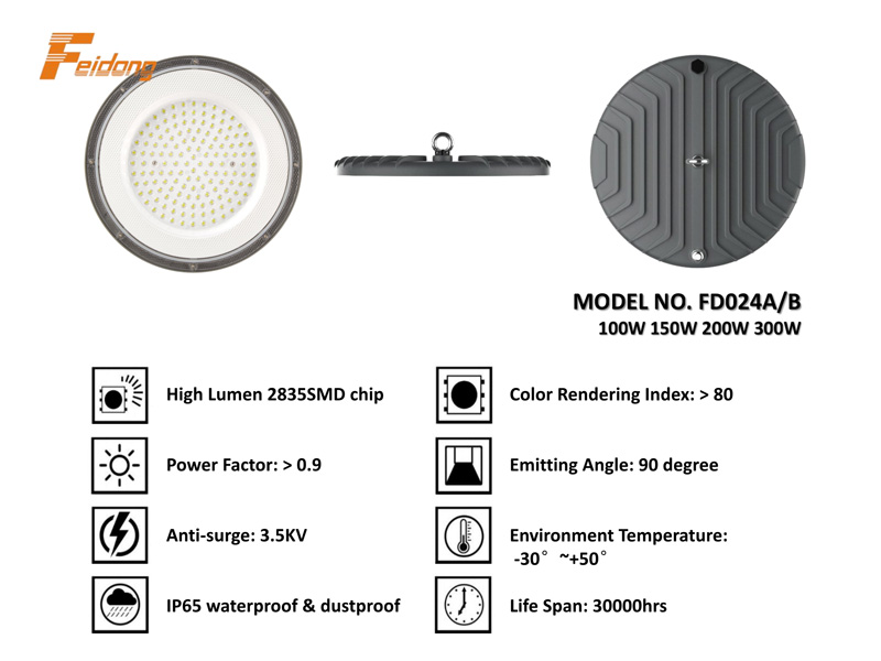 LED High Ceiling Lamp